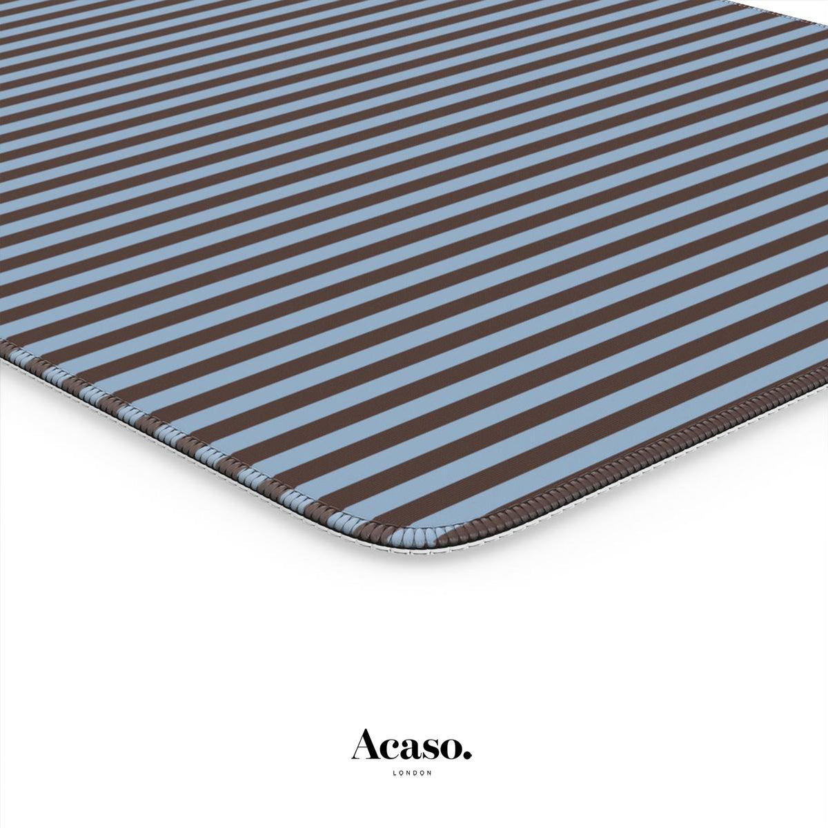 Midnight Stripes Desk Mat