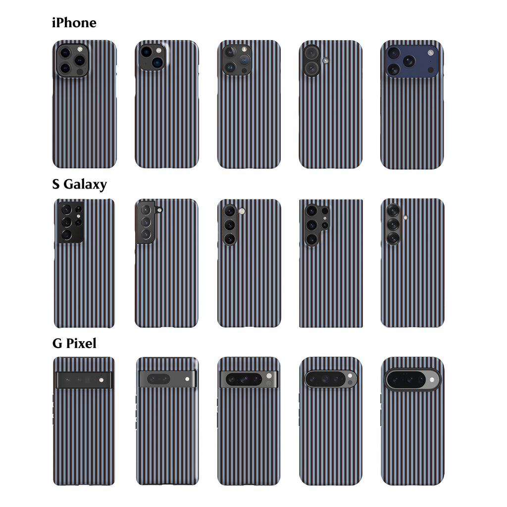 Midnight Stripes Phone Case