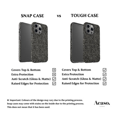 Mini Dalmatian Black Phone Case