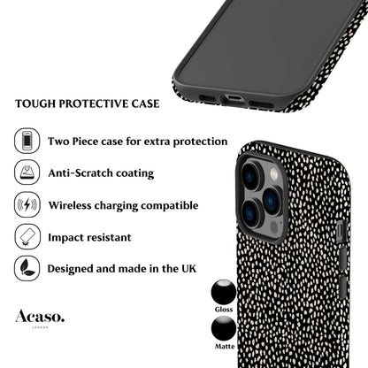 Mini Dalmatian Black Phone Case