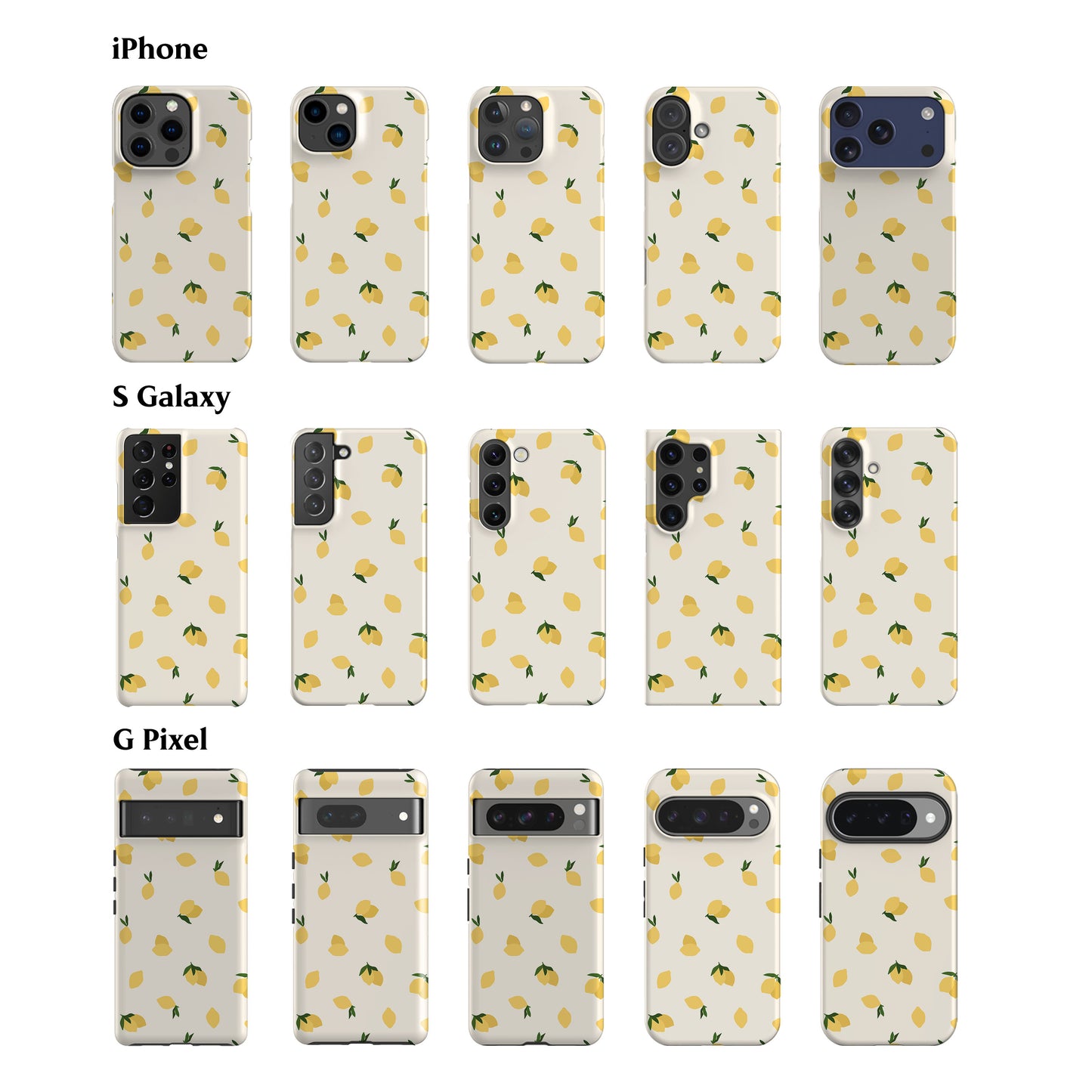 Mini Lemons Phone Case