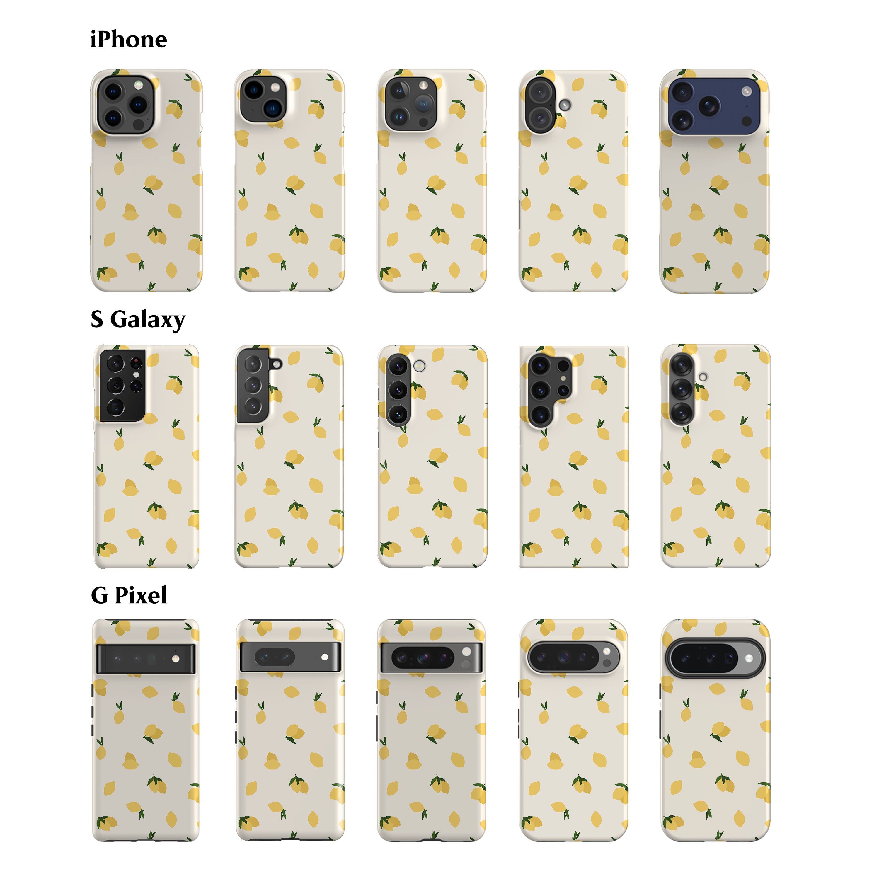 Mini Lemons Phone Case