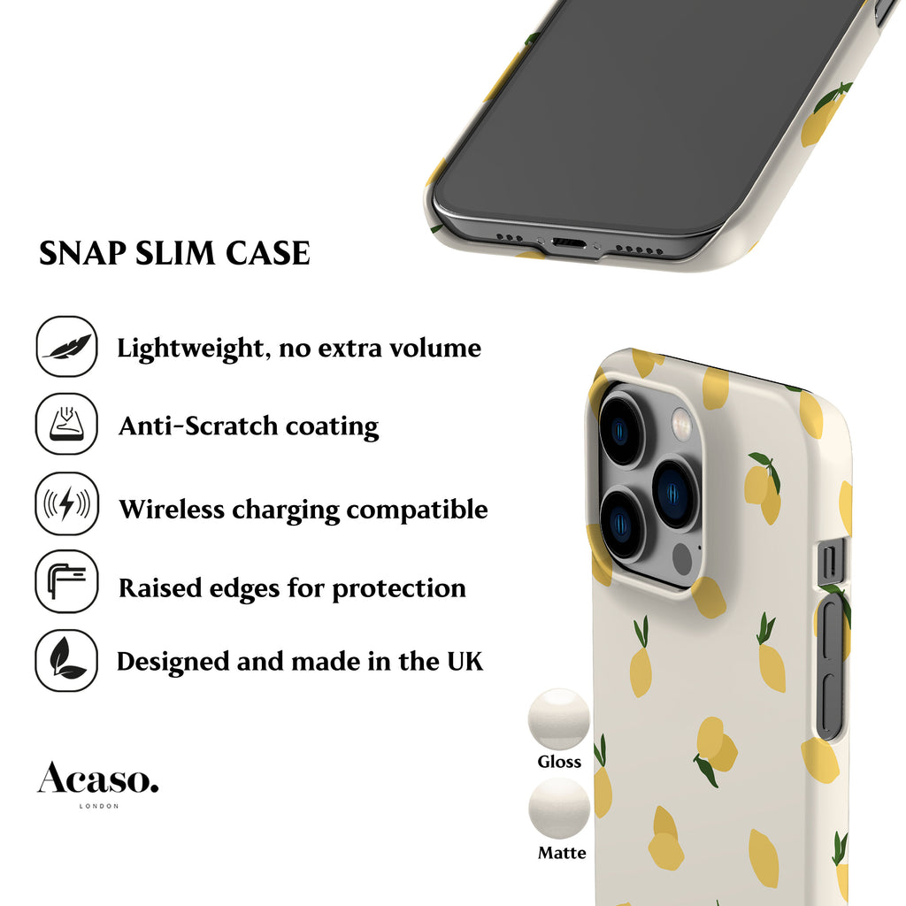 Mini Lemons Phone Case