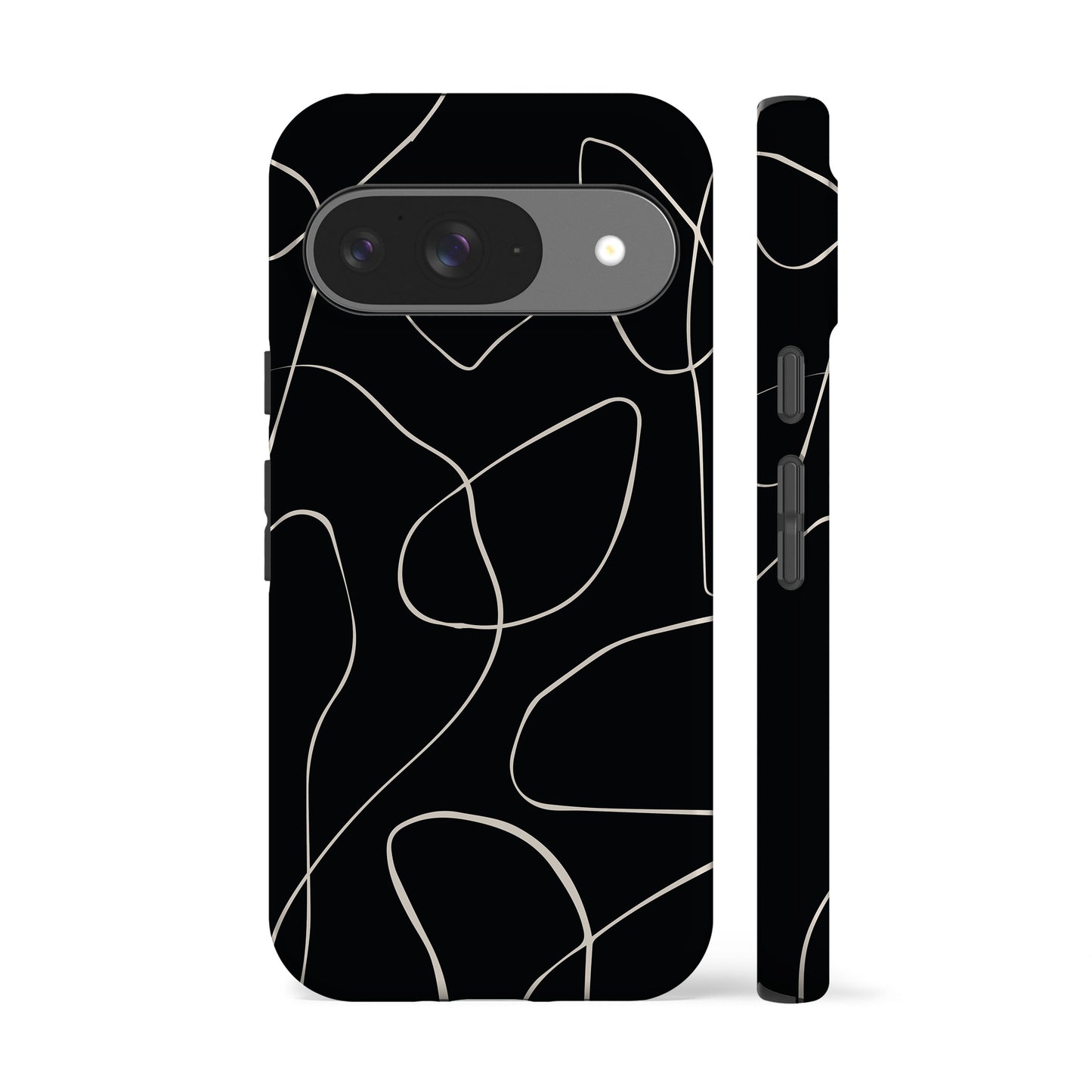 Minimal Art Black Phone Case