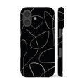 Minimal Art Black Phone Case