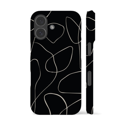 Minimal Art Black Phone Case