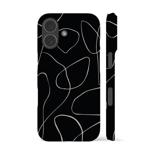 Minimal Art Black Phone Case