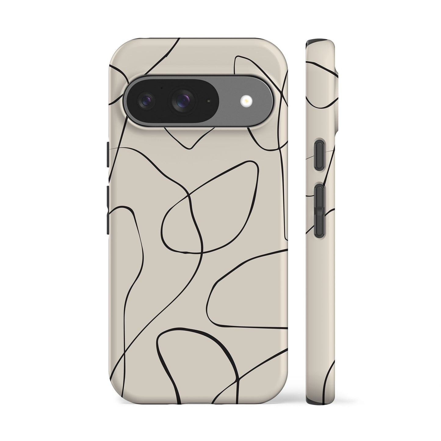 Minimal Art Ecru Phone Case