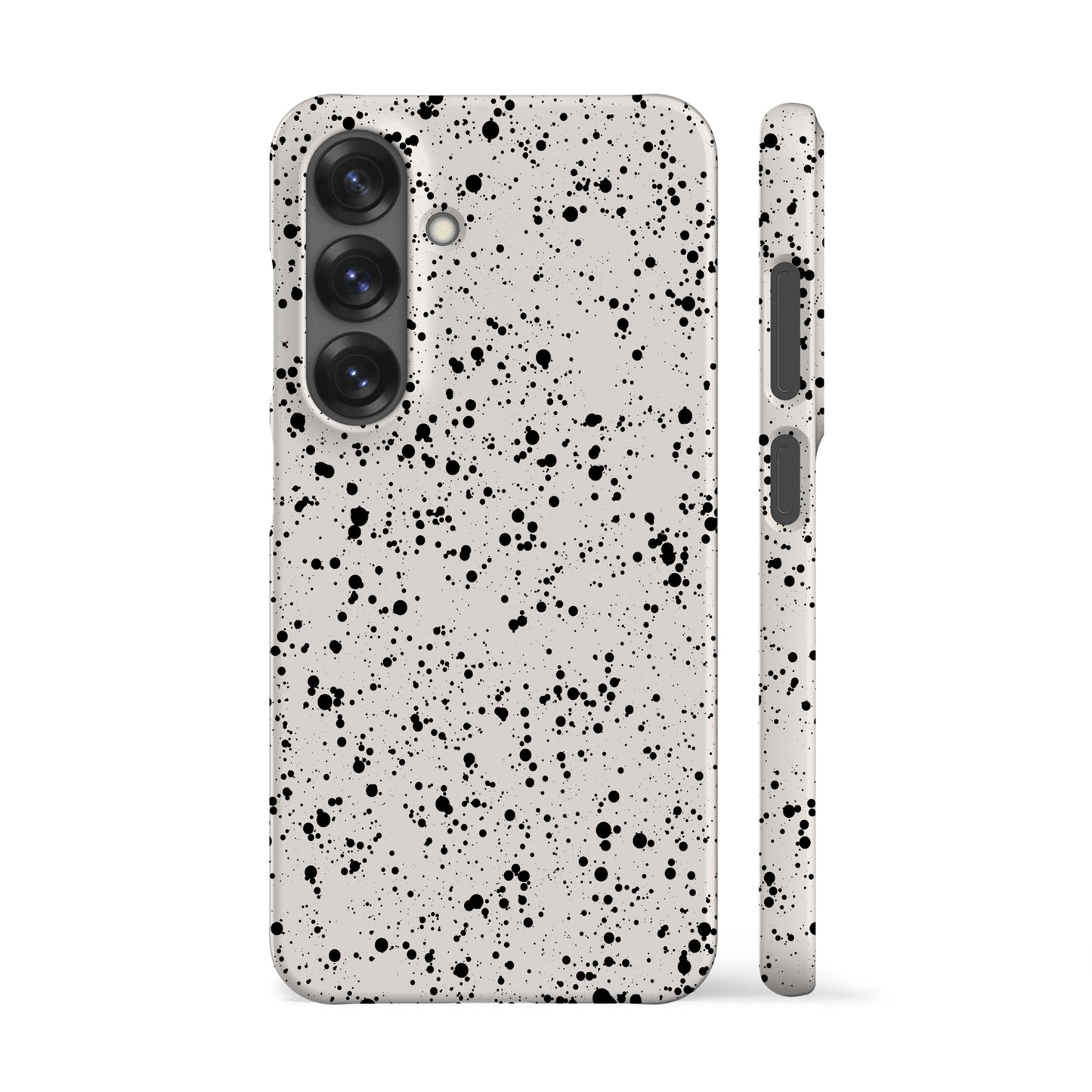 Minimal Speckled White Phone Case