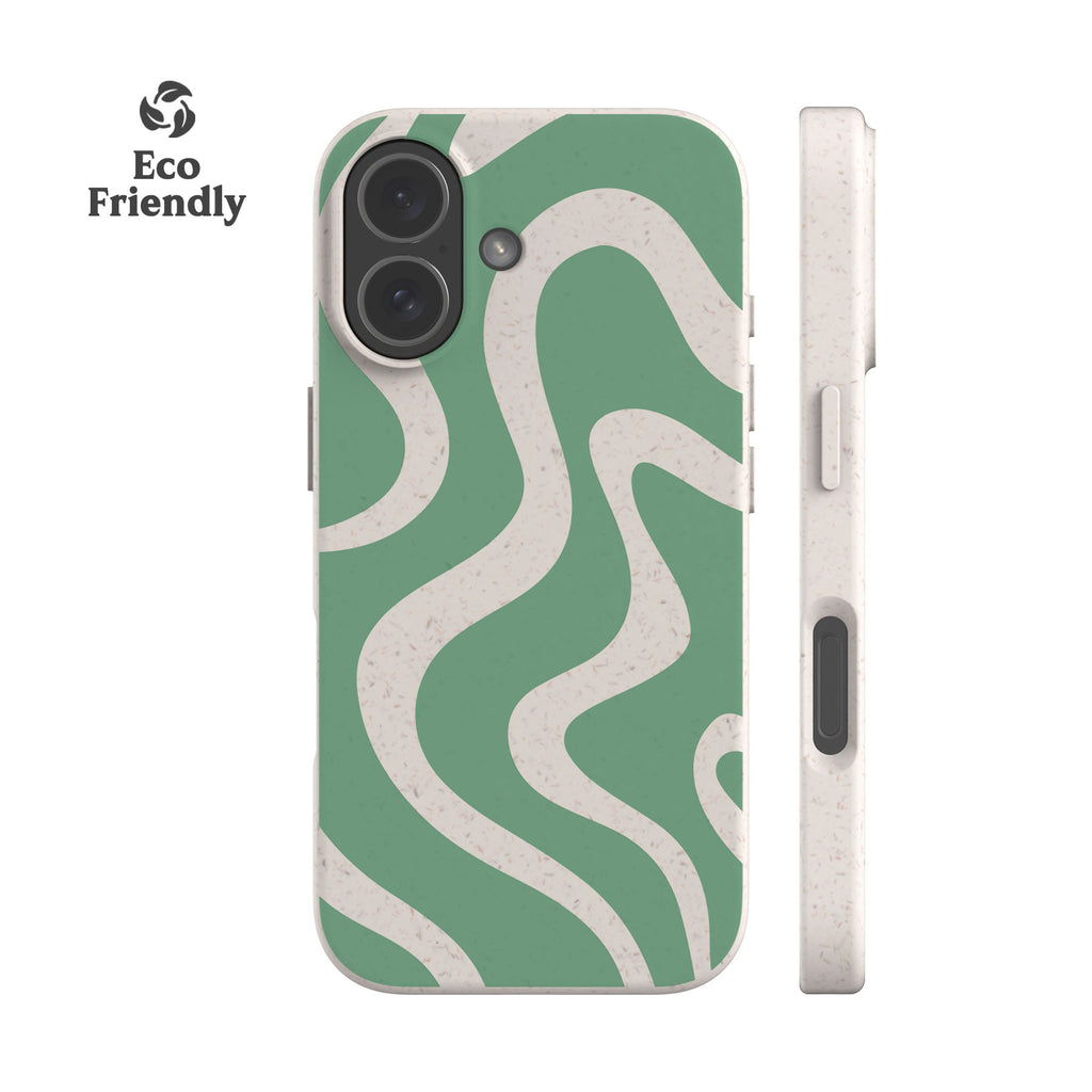Green Wave Eco-Friendly Phone Case