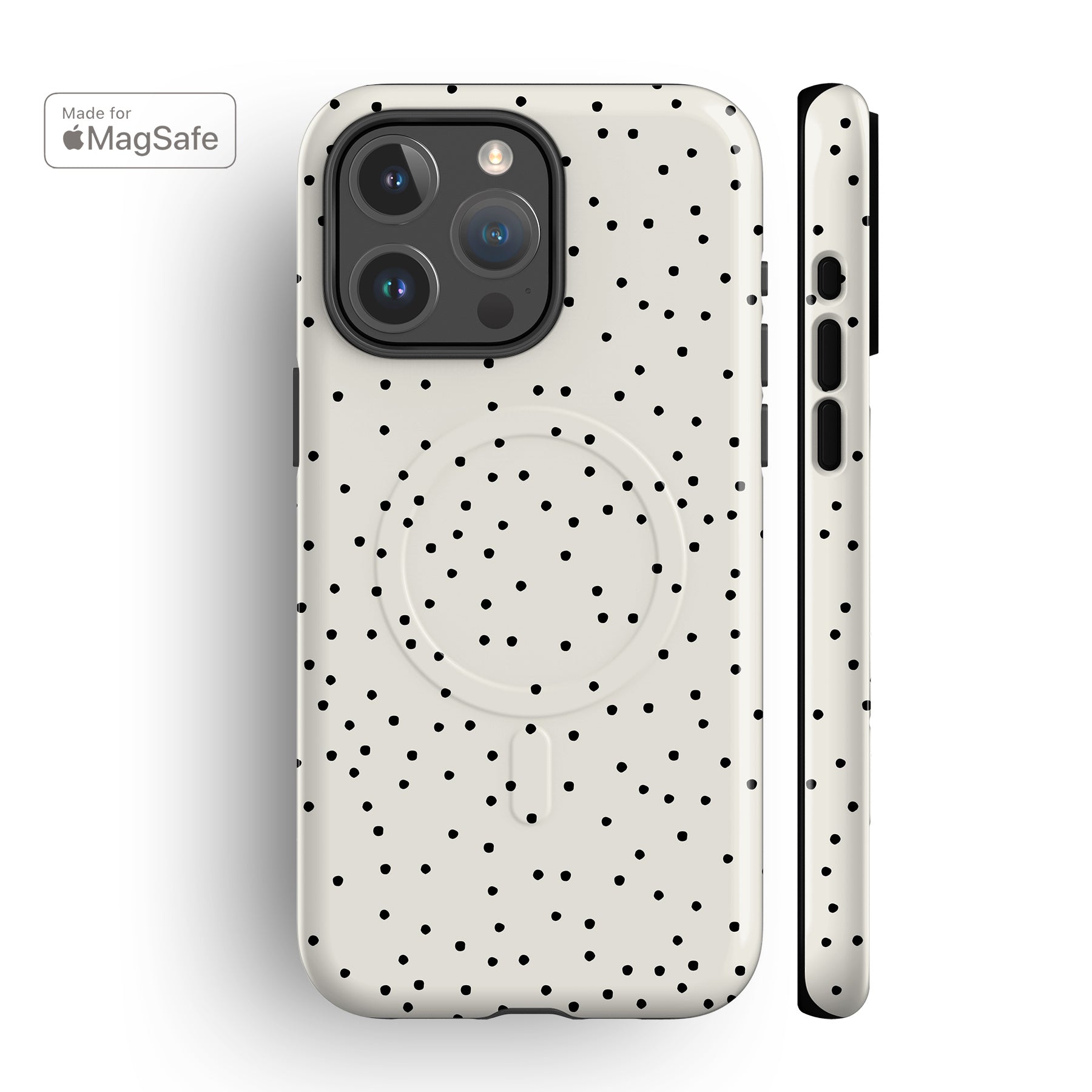 Minimal Spotty MagSafe iPhone Case - Main Image