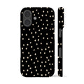 Mini Polka Dots Black Phone Case