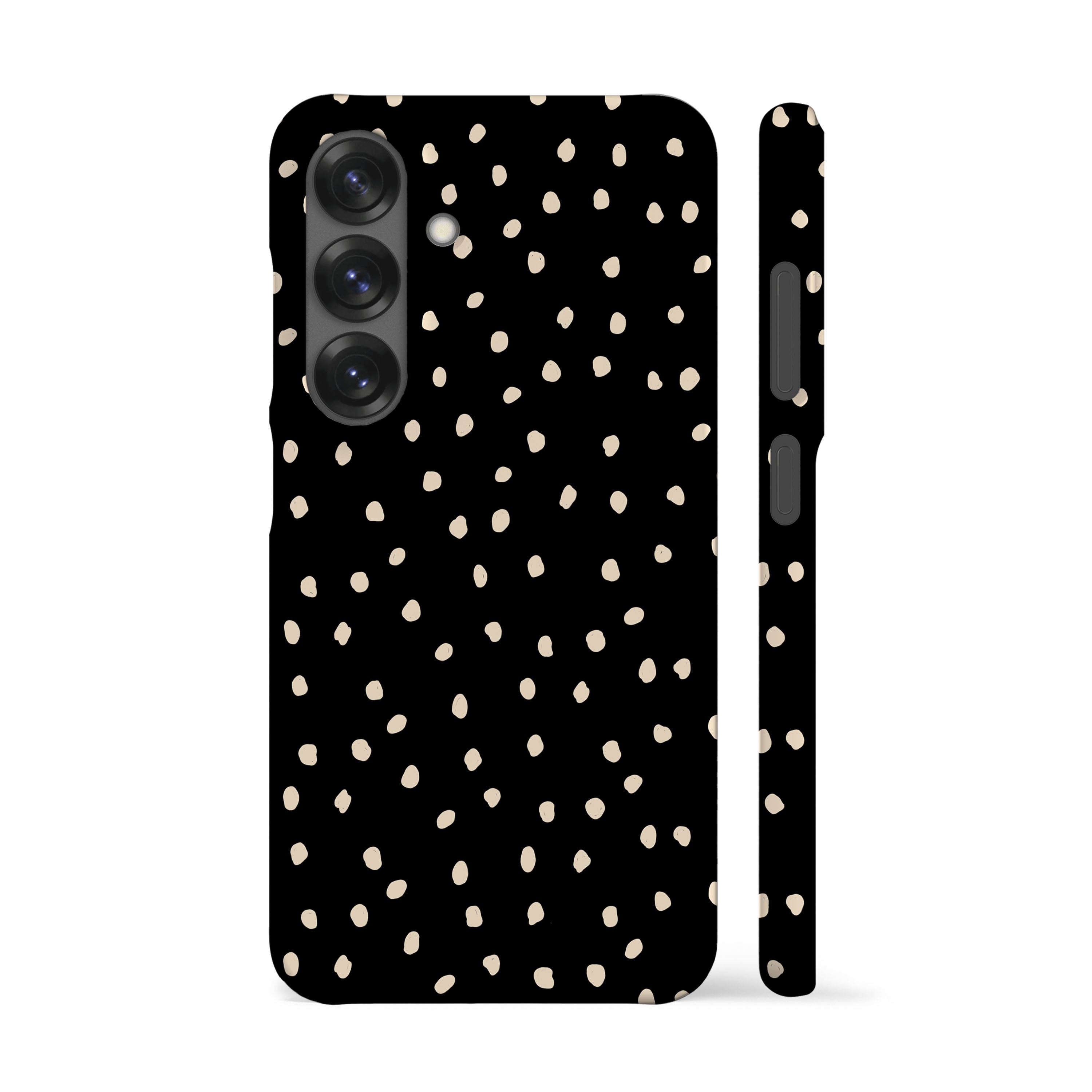 Mini Polka Dots Black Phone Case
