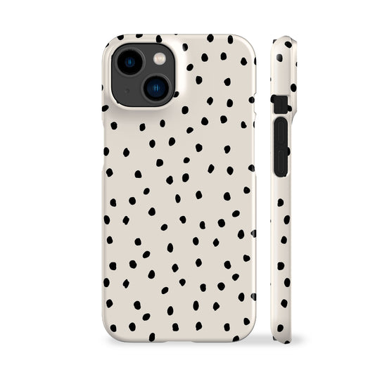 Mini Polka Dots Creme Phone Case