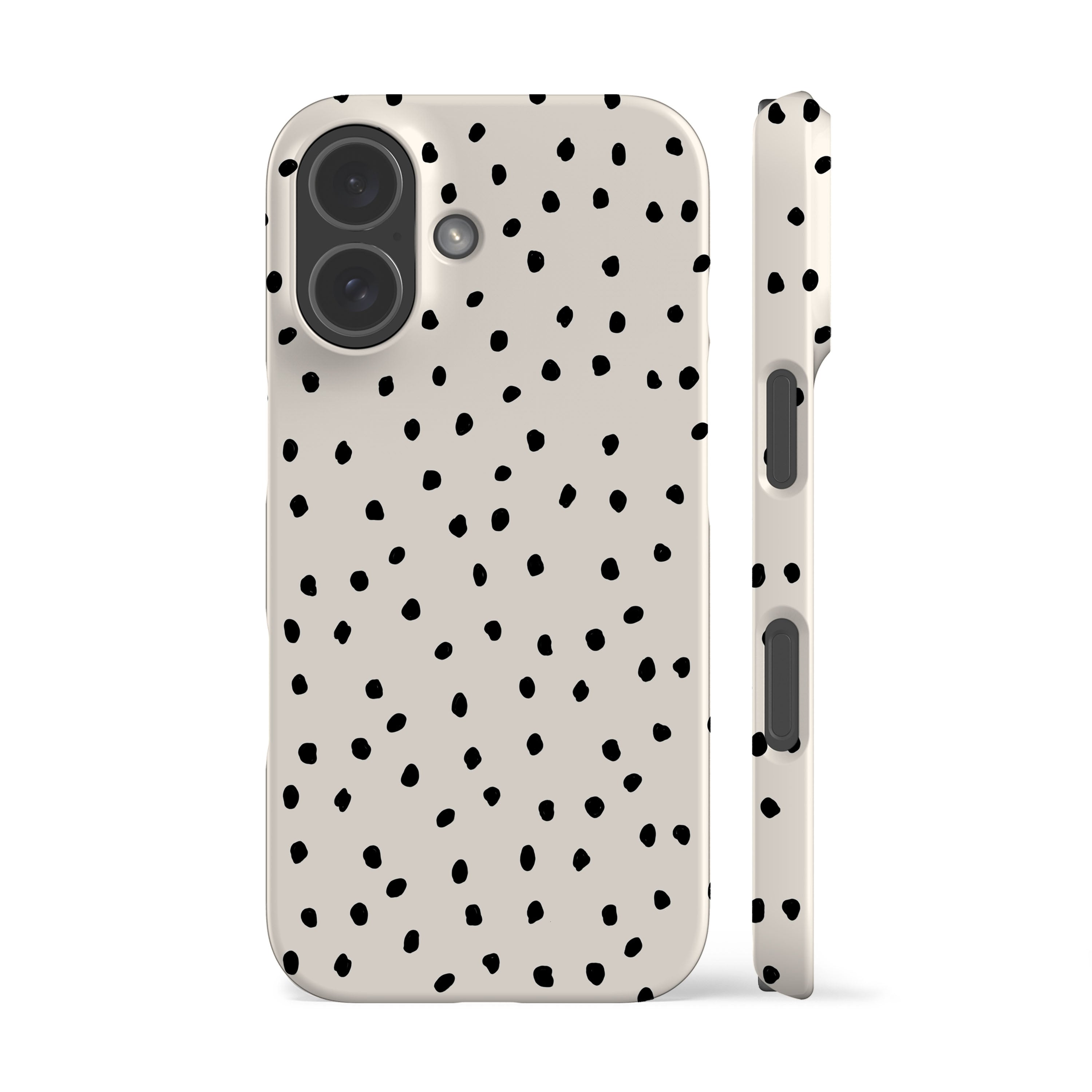Mini Polka Dots Creme Phone Case