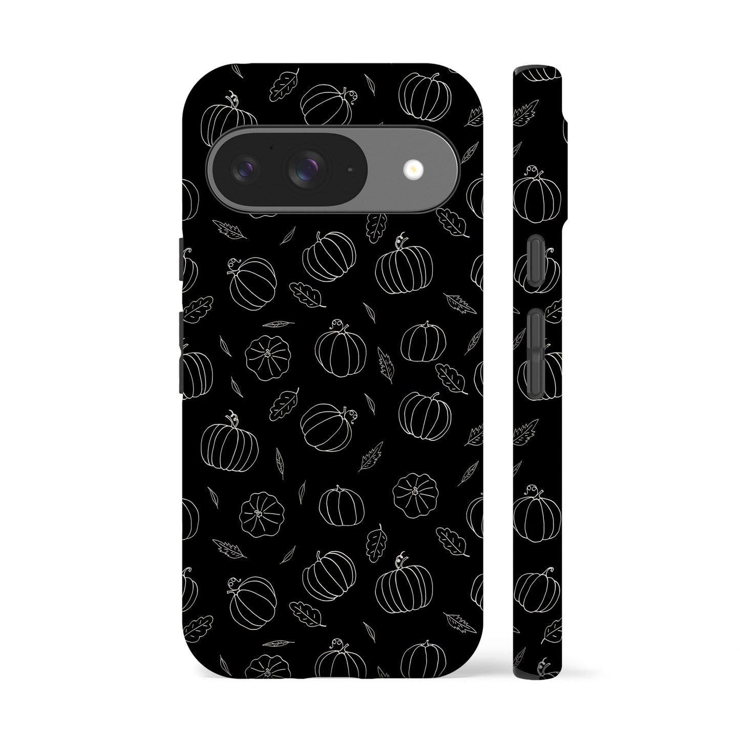 Mini Pumpkins Black Phone Case