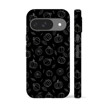 Mini Pumpkins Black Phone Case