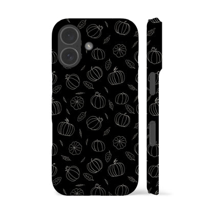 Mini Pumpkins Black Phone Case