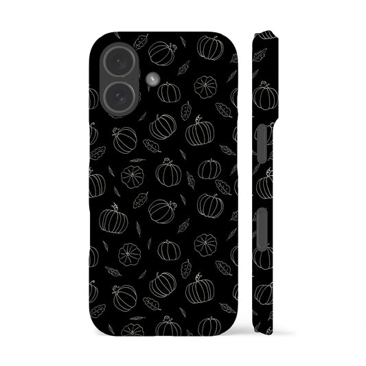 Mini Pumpkins Black Phone Case