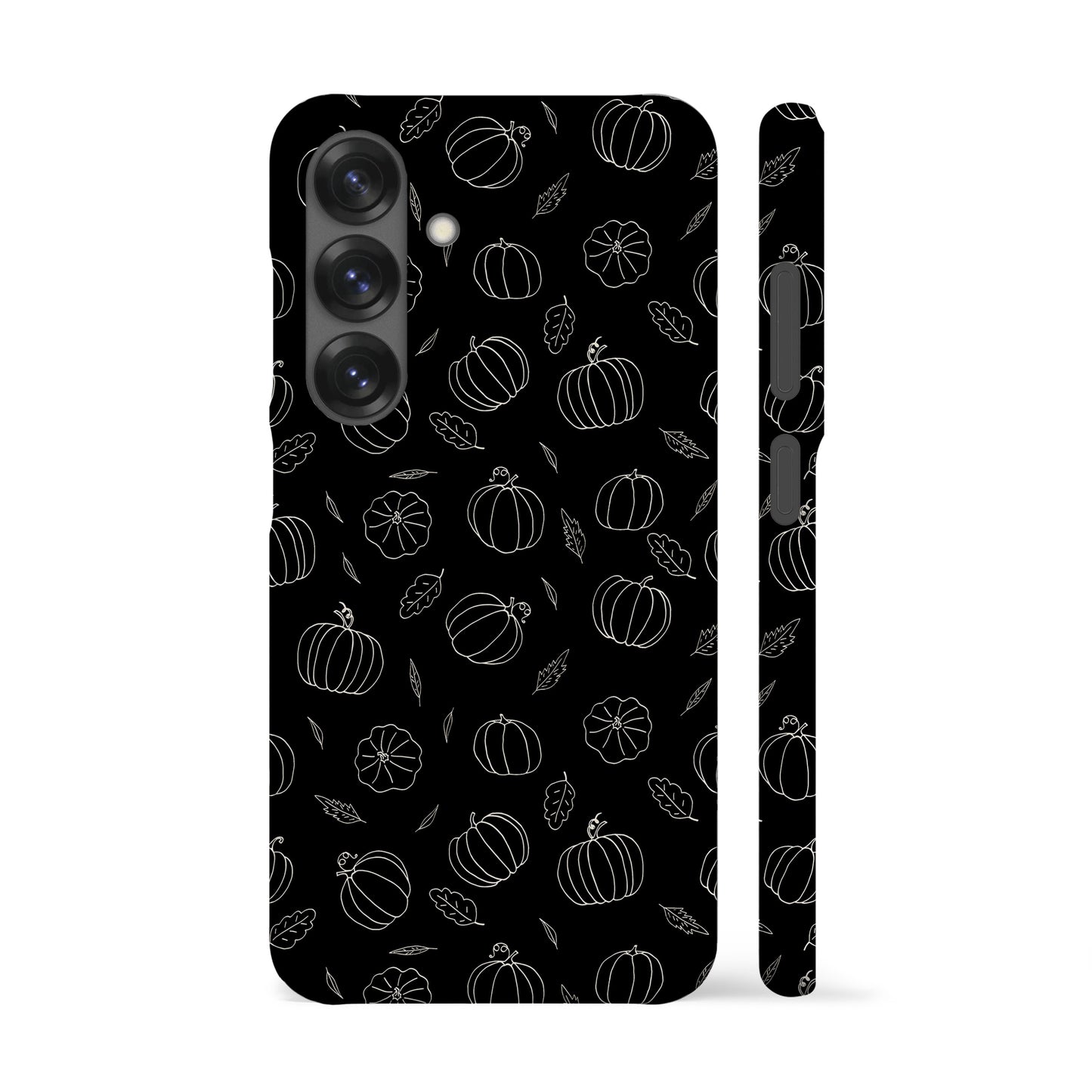Mini Pumpkins Black Phone Case