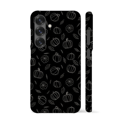 Mini Pumpkins Black Phone Case