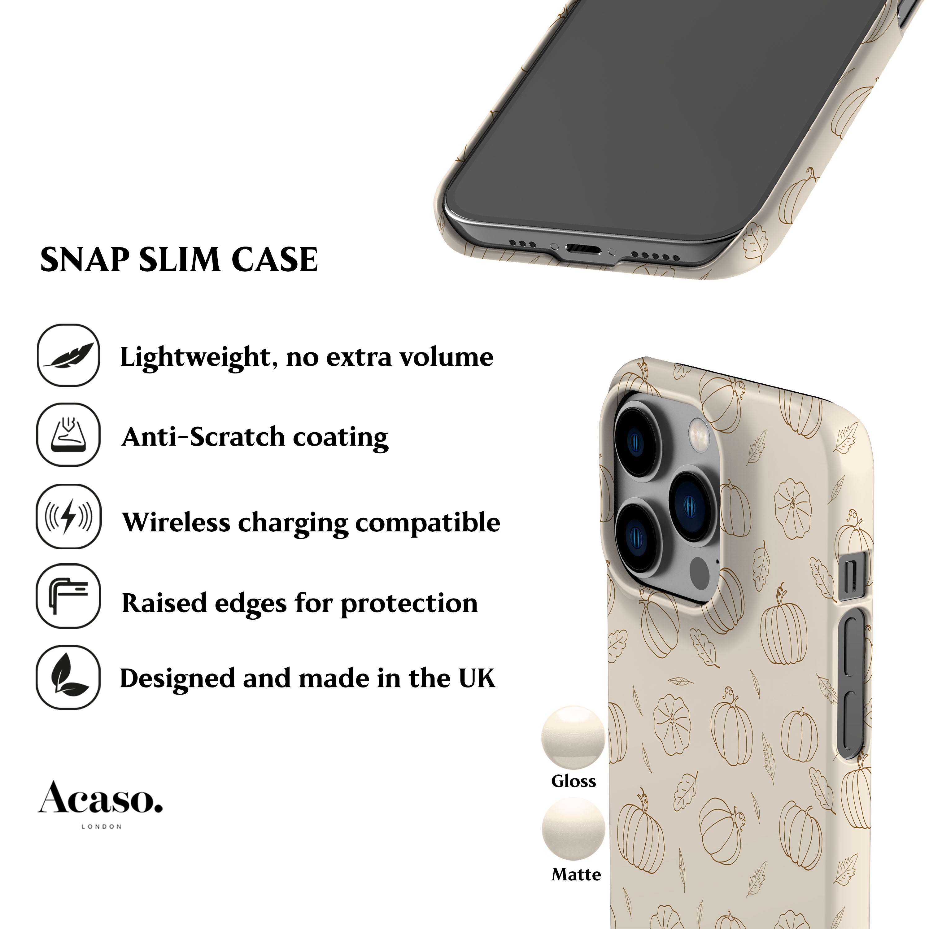 Mini Pumpkins Phone Case