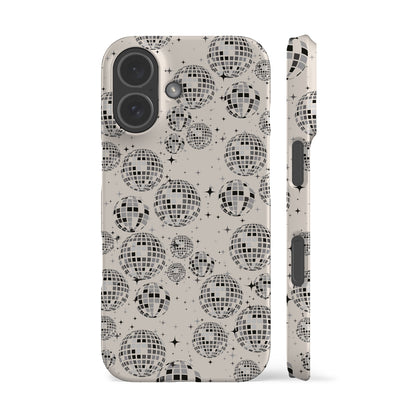 Mirror Ball Cream Phone Case