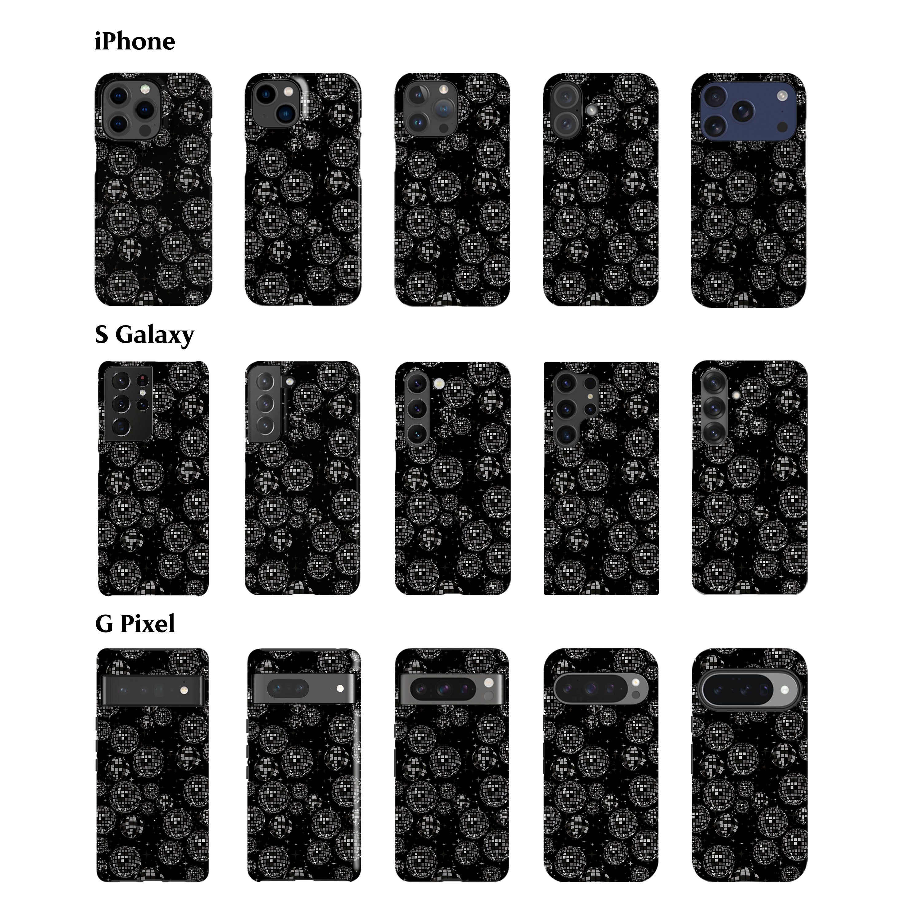 Mirror Ball Phone Case