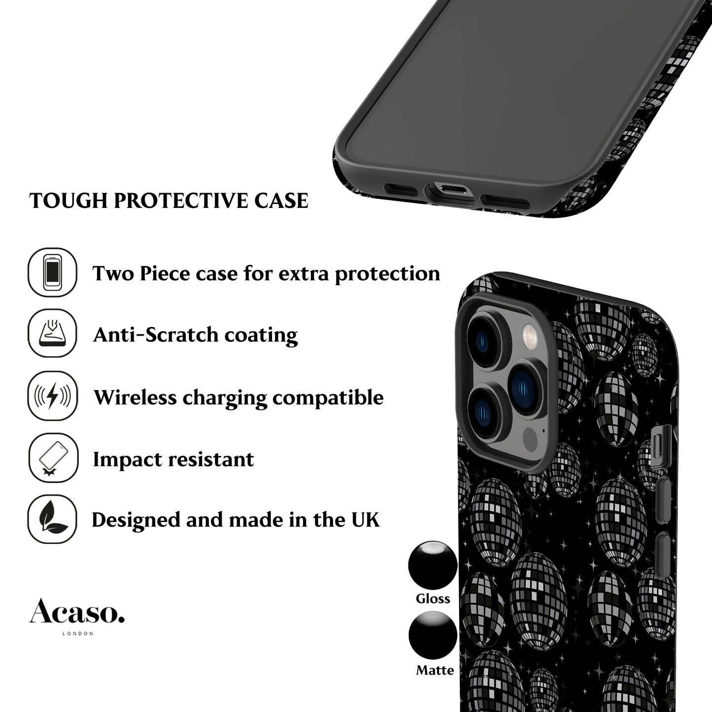 Mirror Ball Phone Case