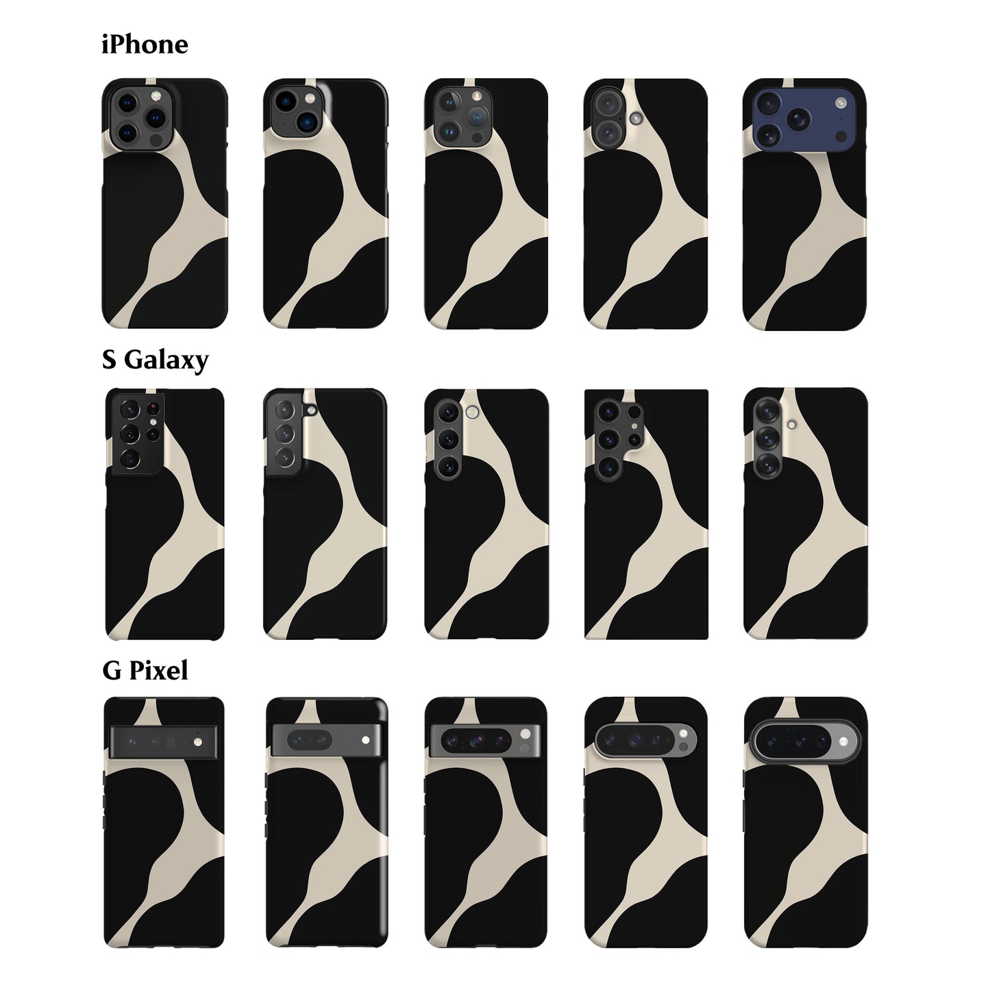 Modern Shapes Phone Case