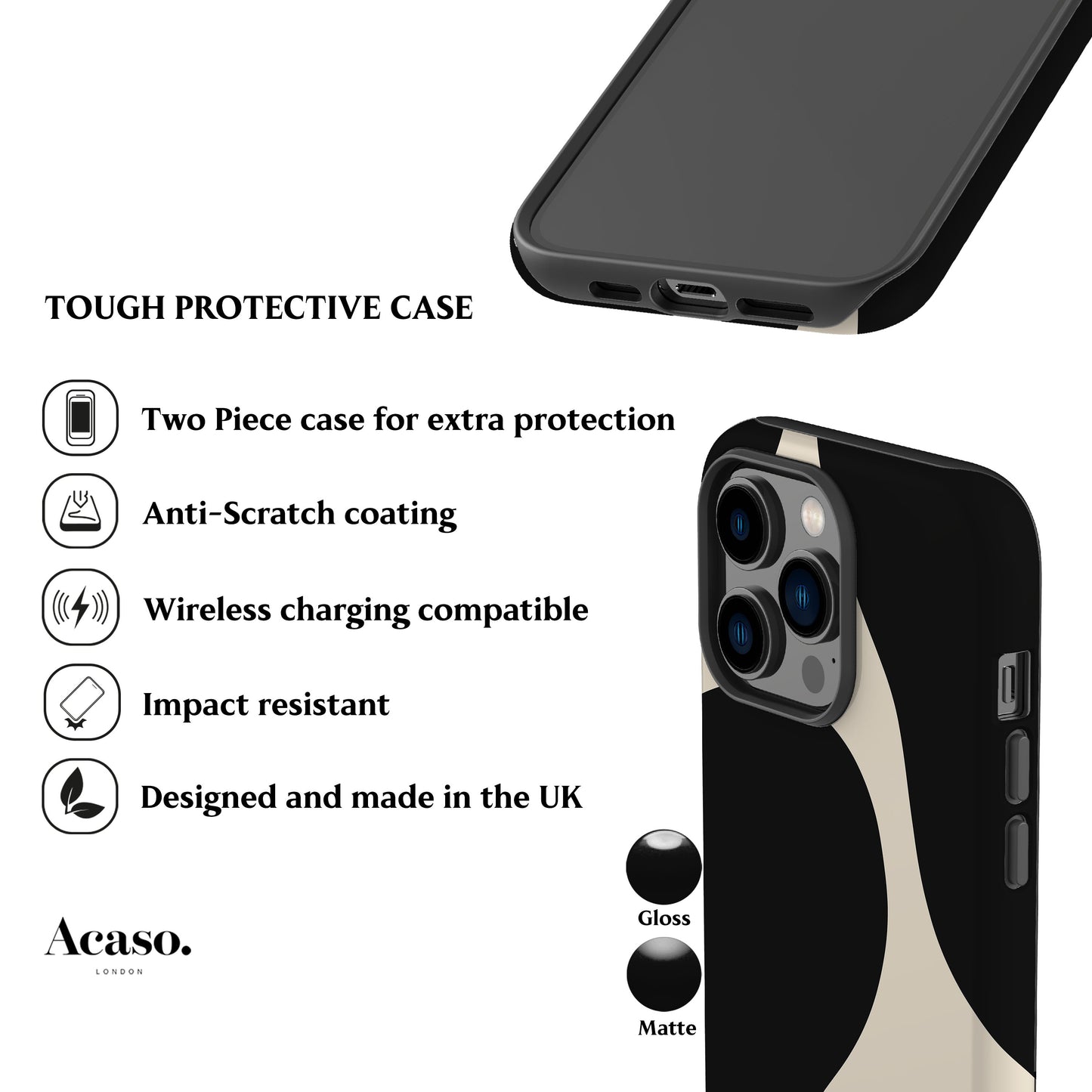 Modern Shapes Phone Case