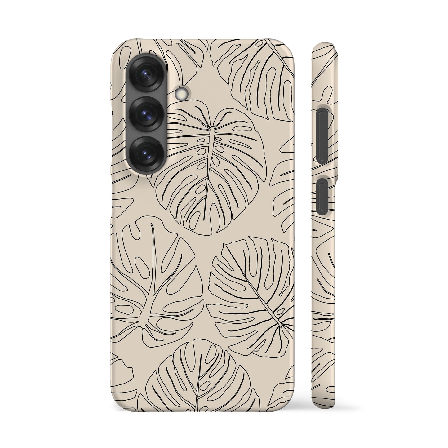 Monstera Line Art Phone Case
