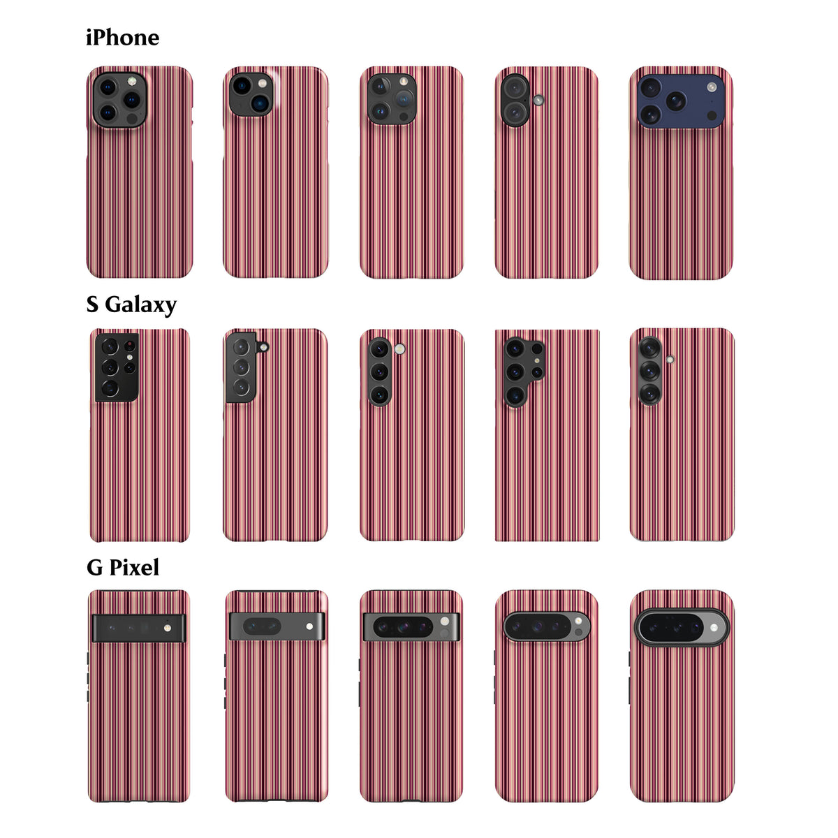 Morena Stripes Phone Case