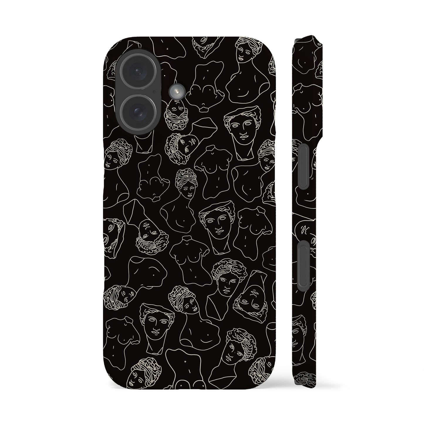 Mythos Black Phone Case