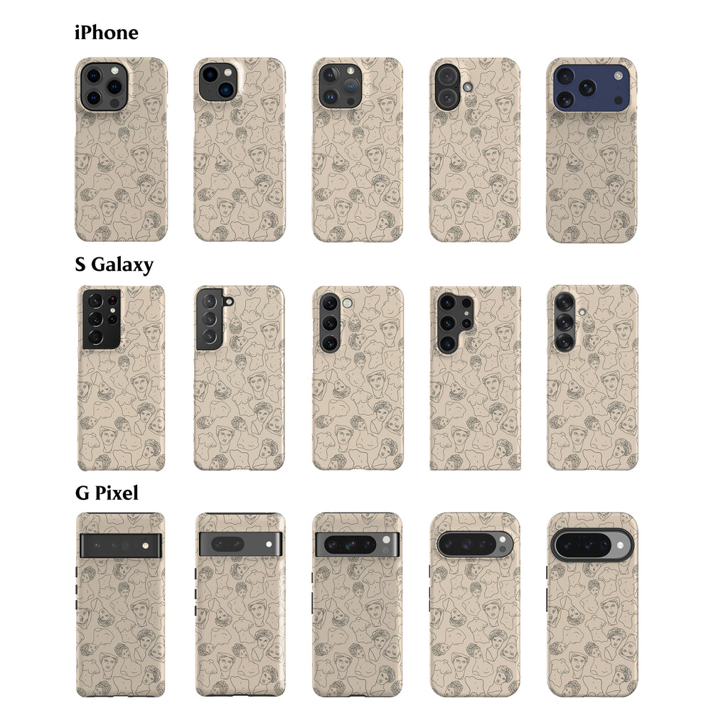 Mythos Beige Phone Case