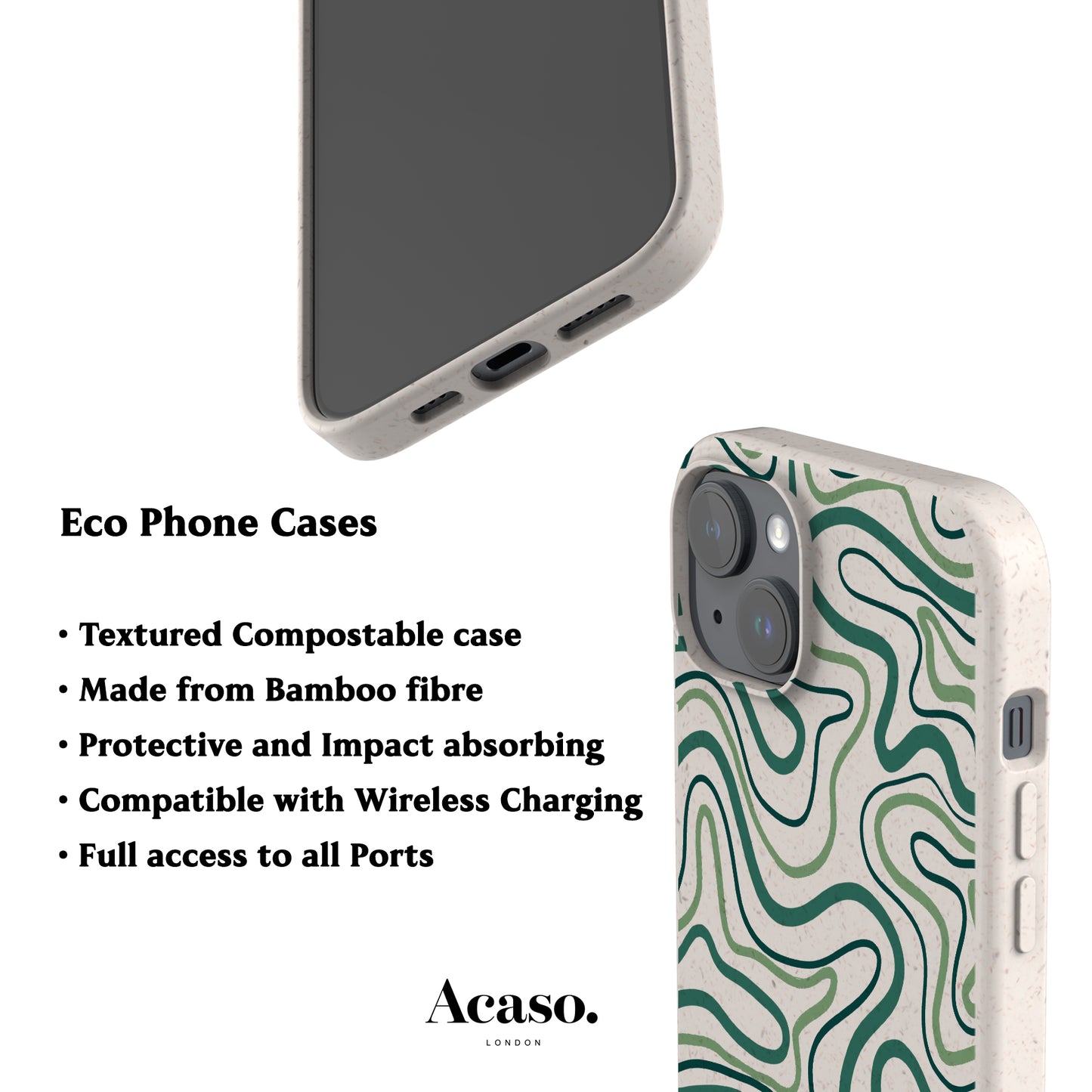 MAYA LINE ART Eco-Friendly Phone Case