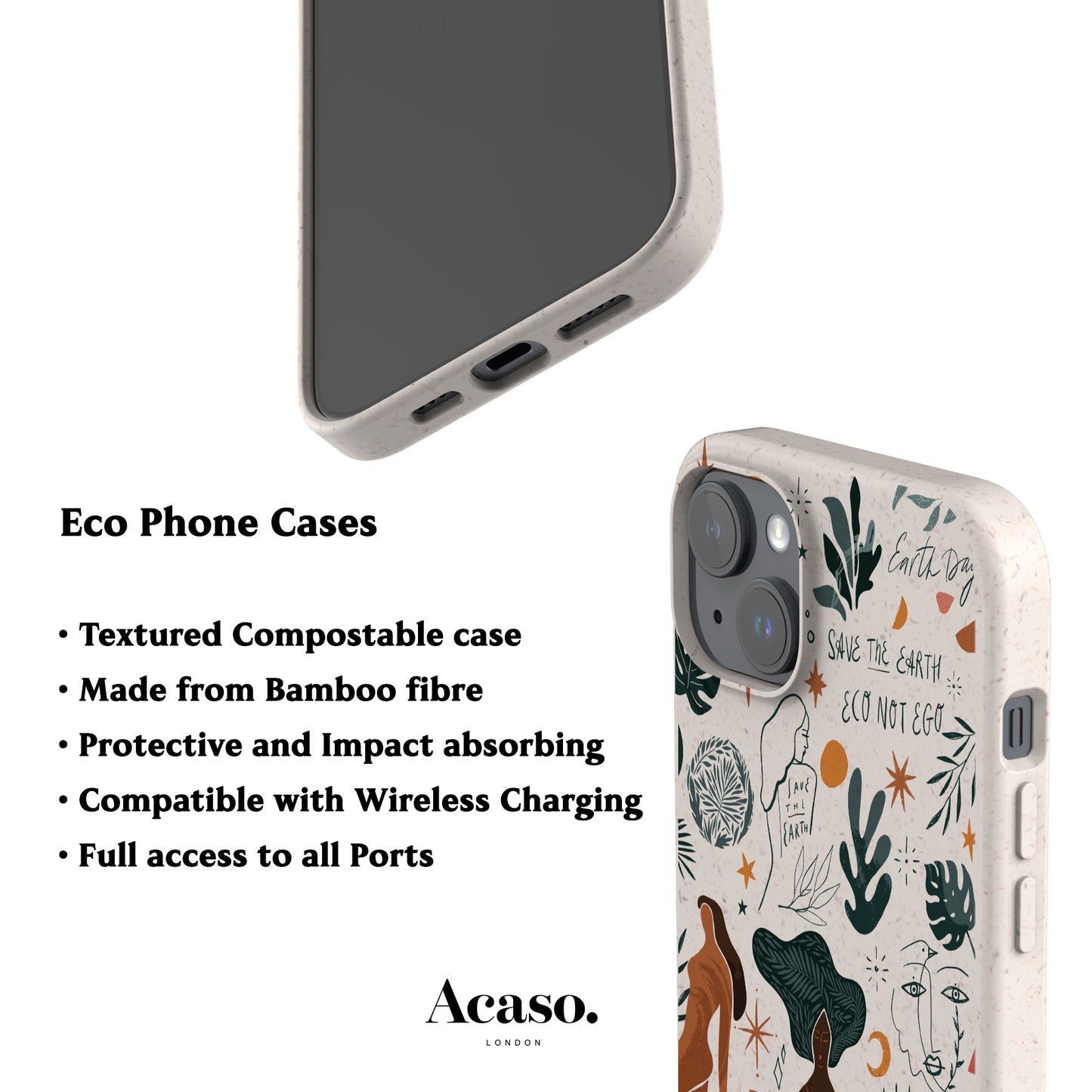 MOTHER EARTH Eco-Friendly Phone Case