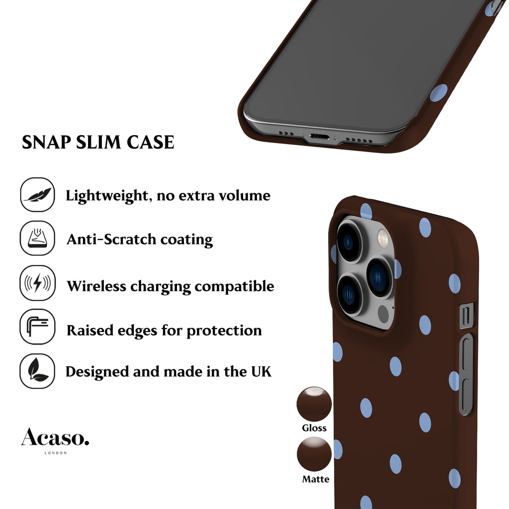 Nala Brown Polka Dots Phone Case