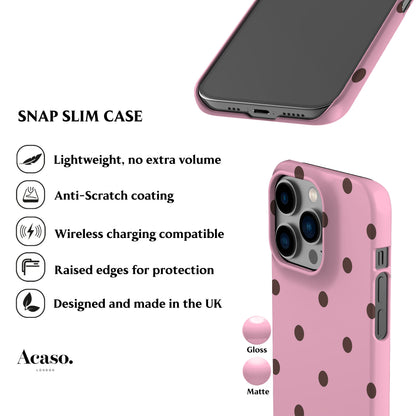 Nala Pink Polka Dots Phone Case
