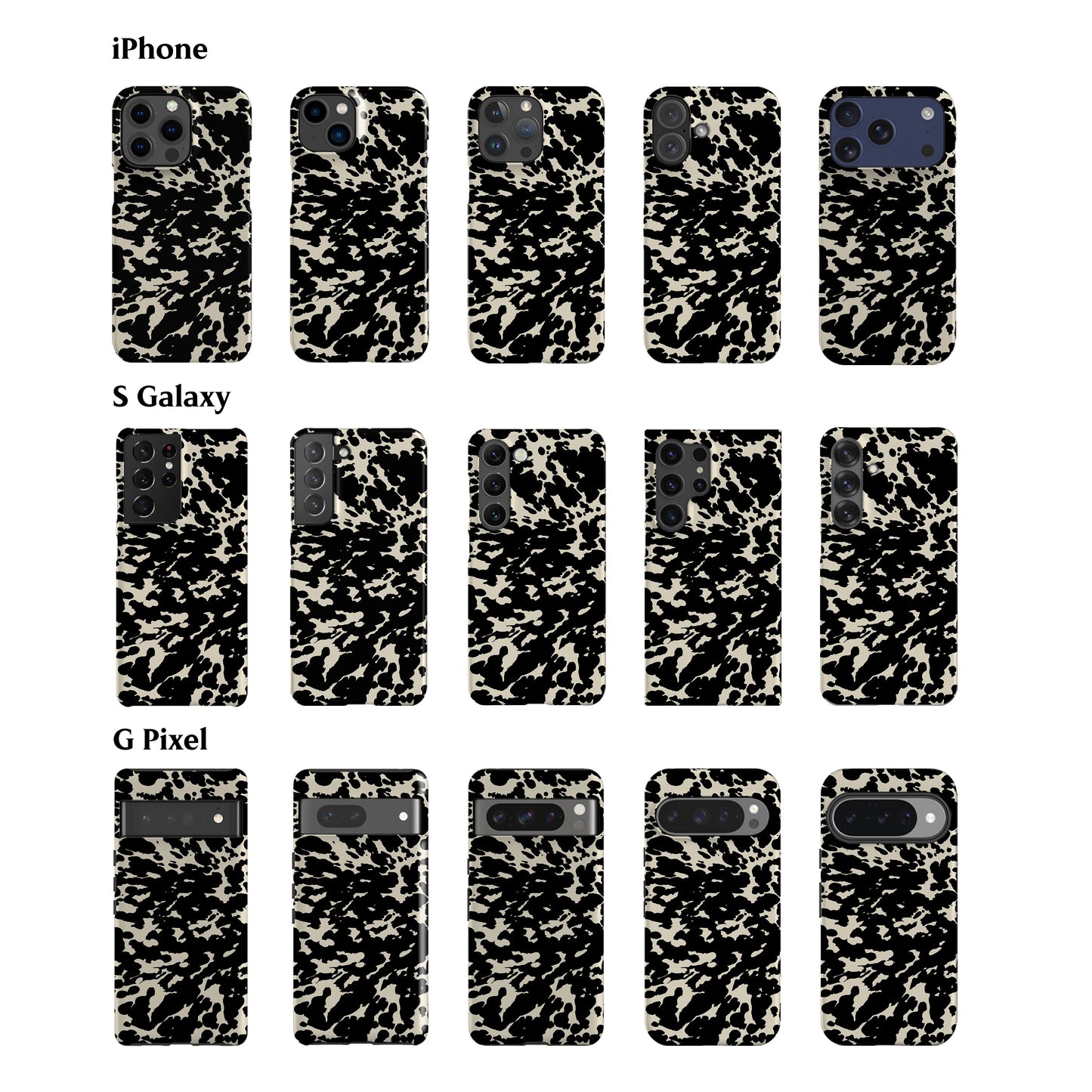 Noa Ink Pattern Phone Case