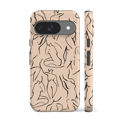 Ladies Silhouette Phone Case for iPhone 12 Pro – Acaso London Ladies Silhouette Phone Case for iPhone 12 Pro – Acaso London