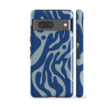 Ocean Waves Blue Phone Case