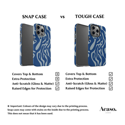 Ocean Waves Blue Phone Case