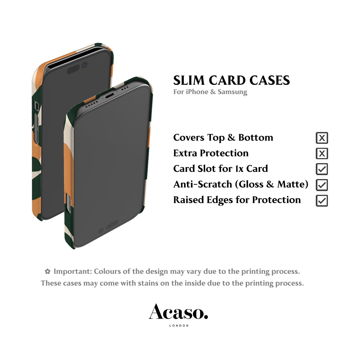 Oranges Card Case
