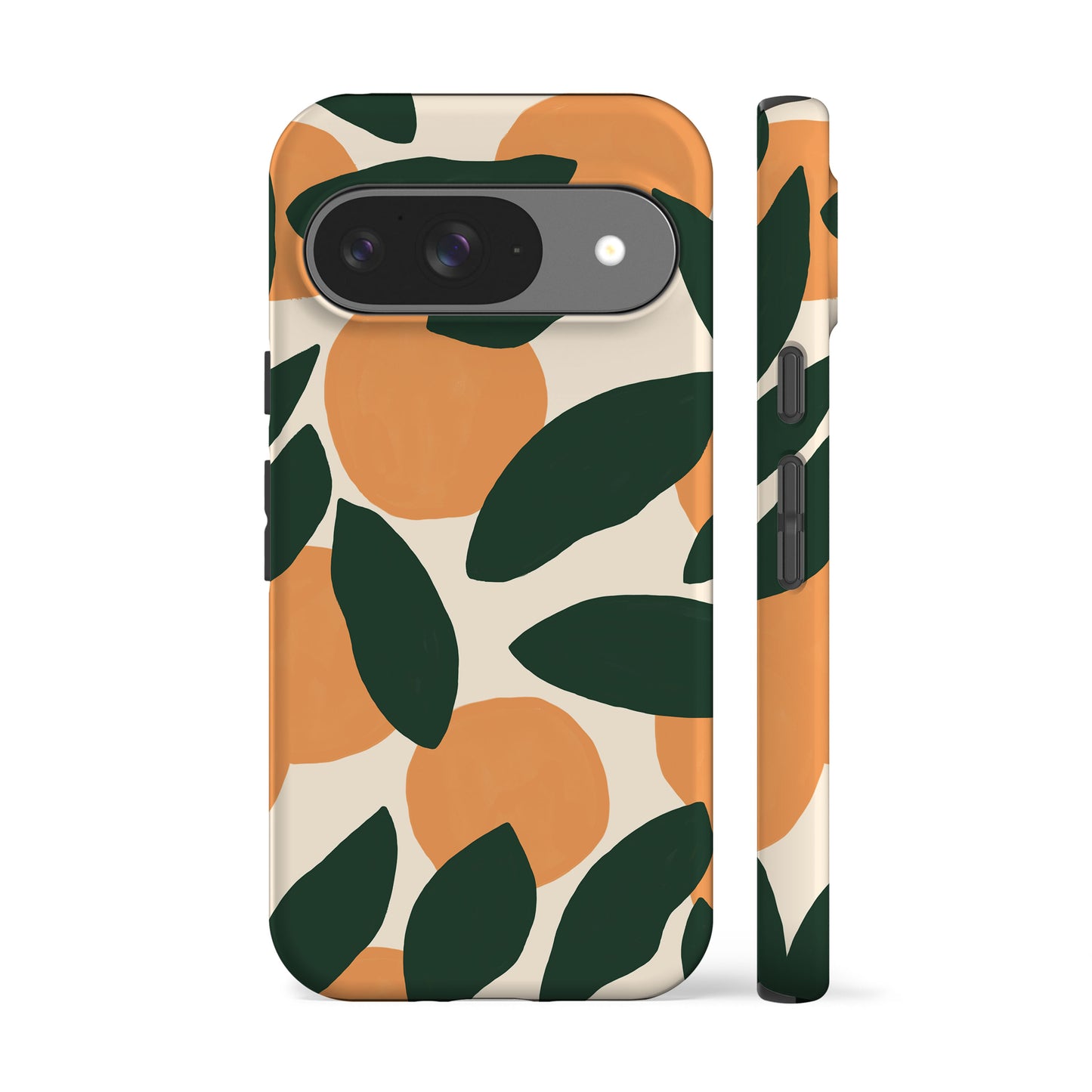 Orange Painted Art Phone Case