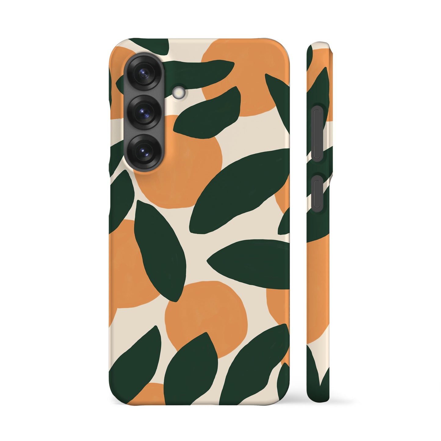 Orange Painted Art Phone Case