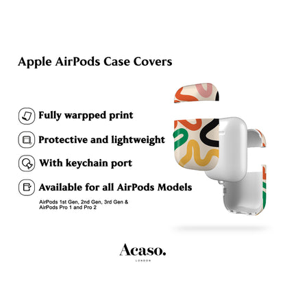 Organic Shapes AirPods Case Cover