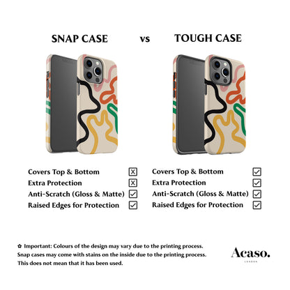 Organic Lines Phone Case