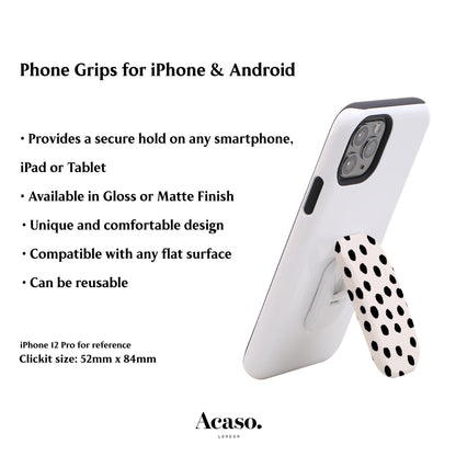 Painted Dots Phone Grip