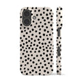 Painted Dots White Phone Case